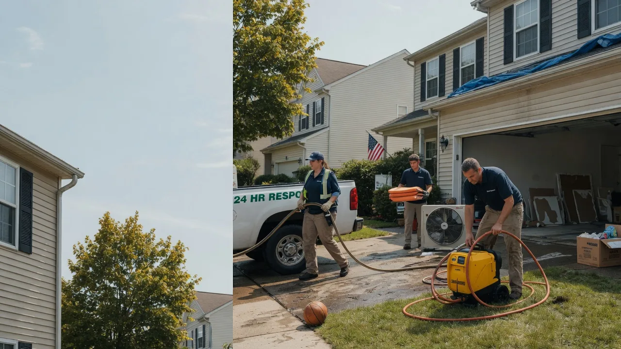 Emergency Water Damage Restoration in East China, MI near me